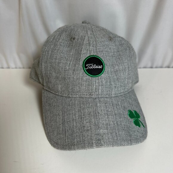 Titleist Heather Gray Cap with Green Details - Picture 1 of 7